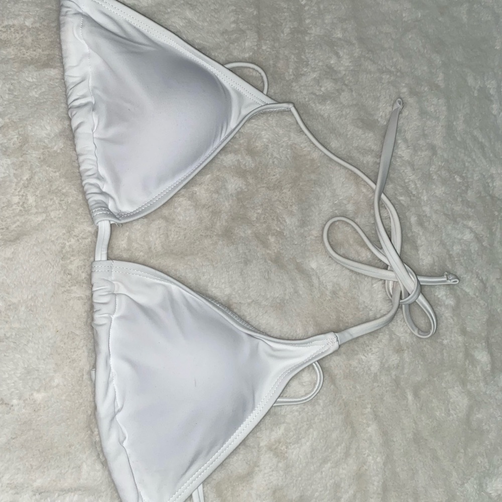 White Bikini Top